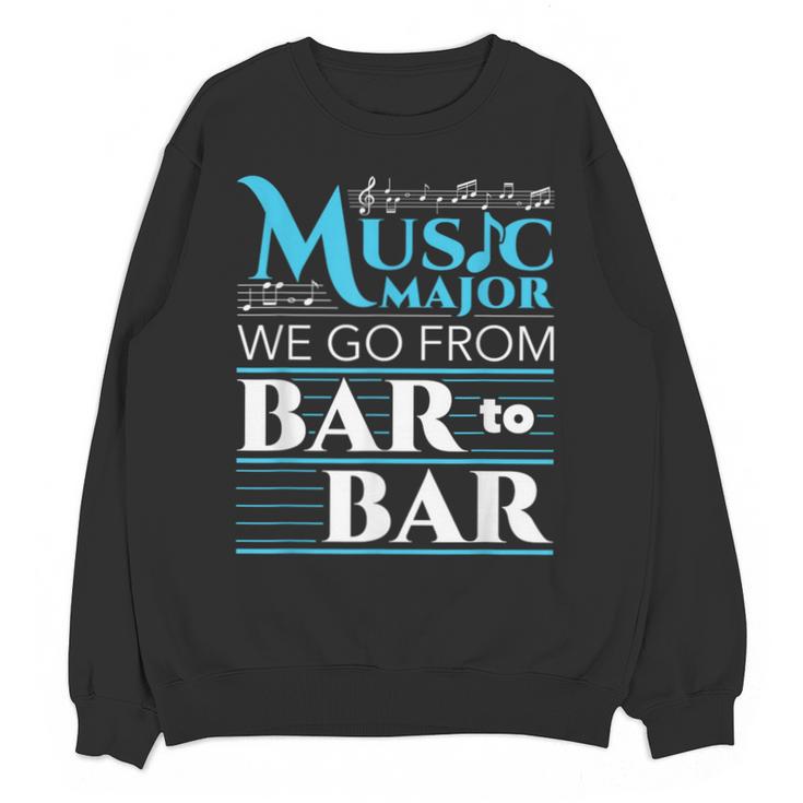 Music Major Student Pun Graduation Unisex Sweatshirt