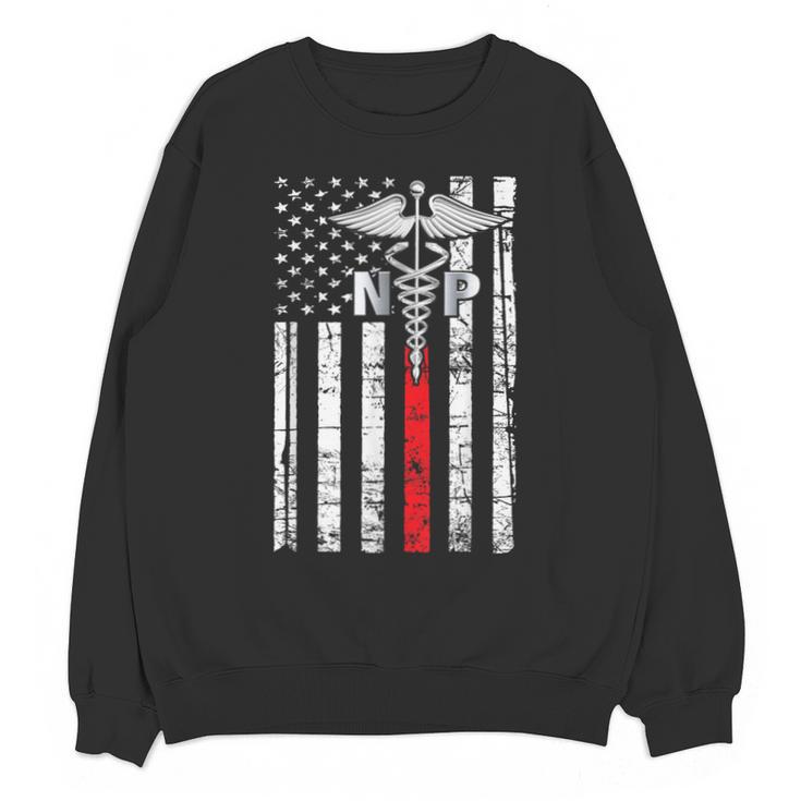 NP Nurse 2026 Practitioner Graduation Vintage Nursing Nurse Unisex Sweatshirt