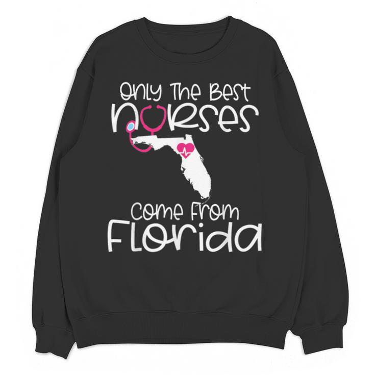 Nurse Florida RN CNA LPN Nursing Student Graduation Unisex Sweatshirt