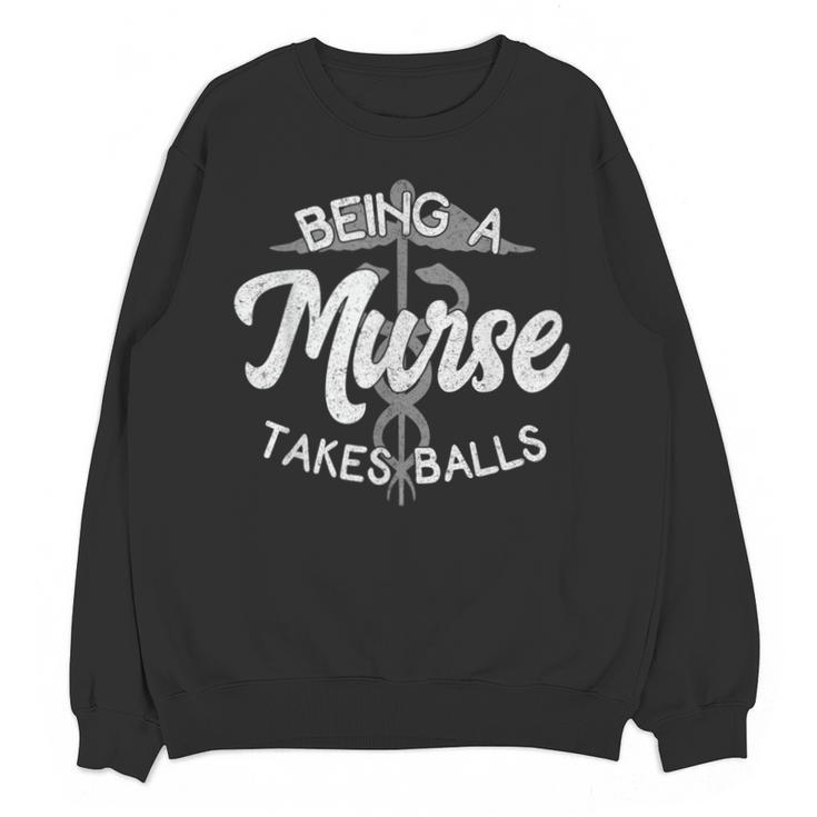 Nursing Male Nurse Murse RN Graduation Week Idea Unisex Sweatshirt