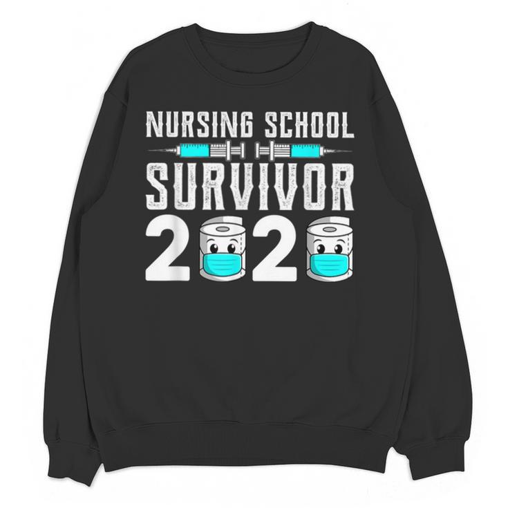 Nursing School Survivor Graduation Nurse RN 2020 Friend Unisex Sweatshirt