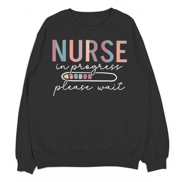 Nursing Student Nurse Appreciation Modern Classic Lace Embellished Nurse Graduation Female -Adults Small Unisex Sweatshirt