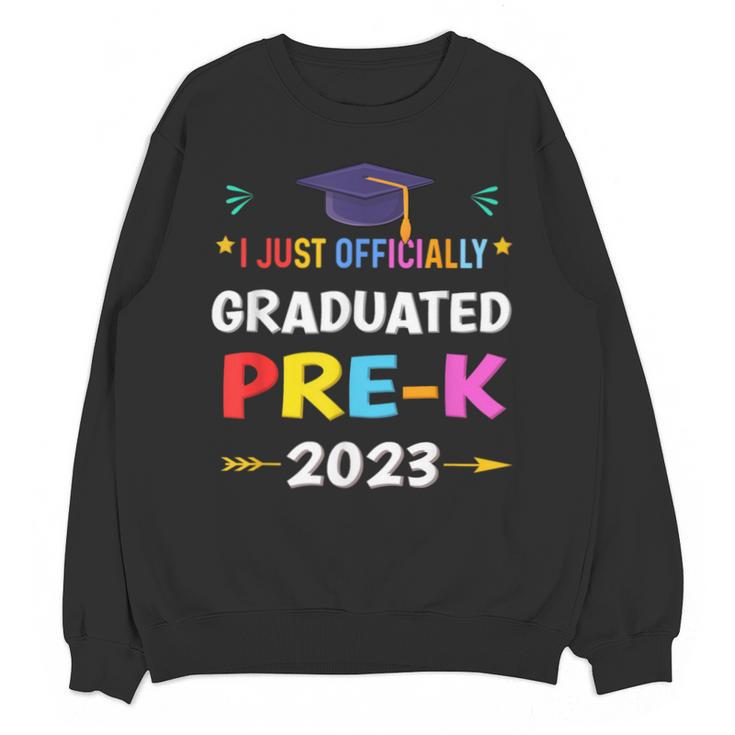 I Officially Graduated Pre-k Graduation Pre k Class 2023 Kid Unisex Sweatshirt