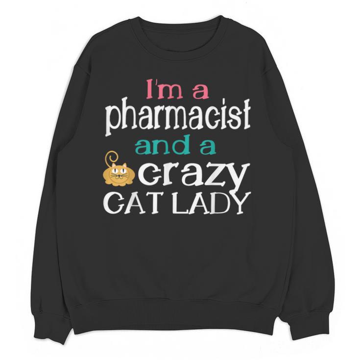 Pharmacist Cat Lady PharmD Women Graduation Unisex Sweatshirt