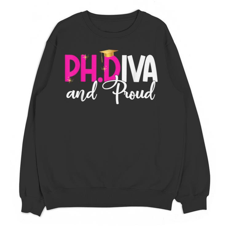 PhDiva Graduation Doctorate Student Graduate Unisex Sweatshirt