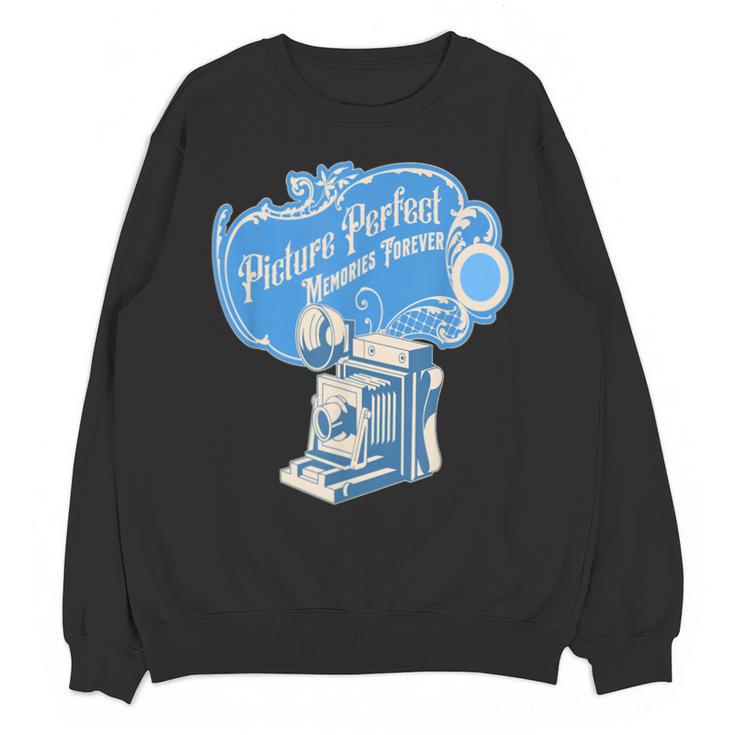 Picture Perfect Memories Forever Vintage Camera Nostalgia Unisex Sweatshirt Picture Perfect Memories Forever Vintage Camera Nostalgia Unisex Sweatshirt