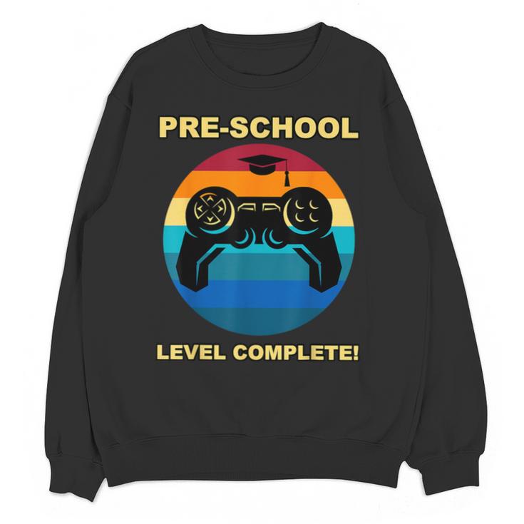 Pre-School Level Complete Graduation Video Gamer Preschool T Unisex Sweatshirt