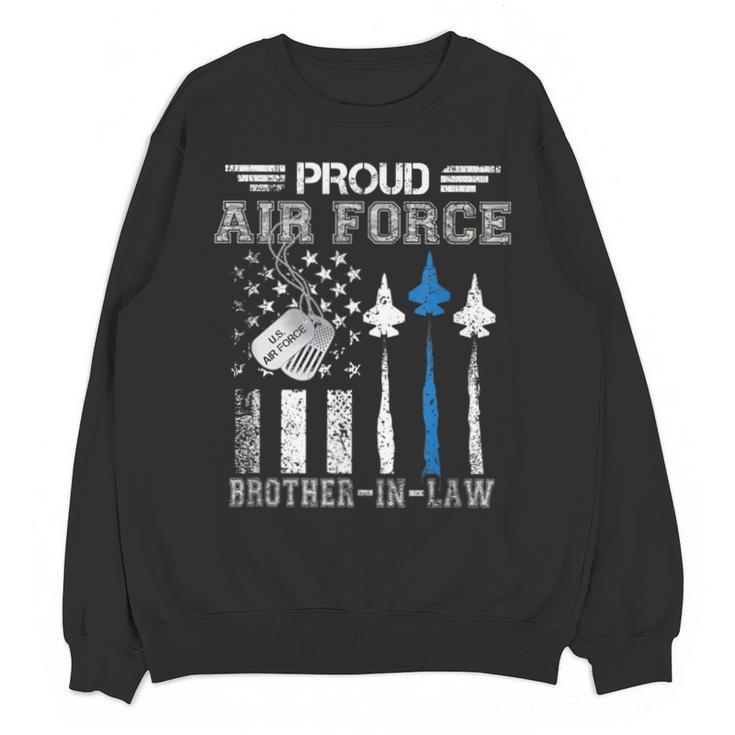 Proud Air Force Brother-In-Law US Air Force Graduation Unisex Sweatshirt