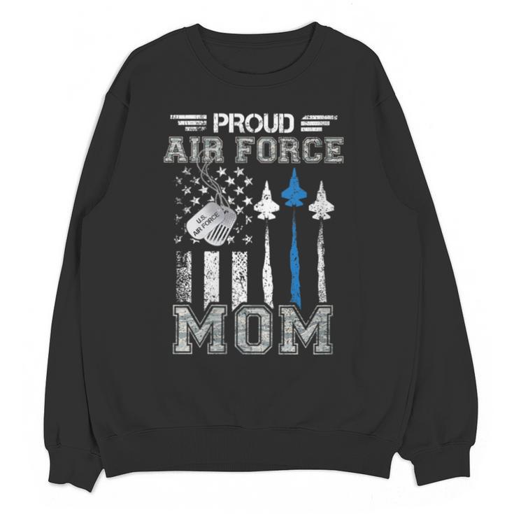 Proud Air Force Mom US Air Force Graduation Mom Unisex Sweatshirt