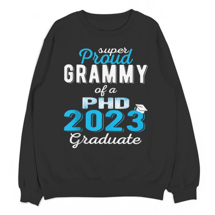 Proud Grammy Class Of 2023 PHD Graduate Doctorate Graduation Unisex Sweatshirt