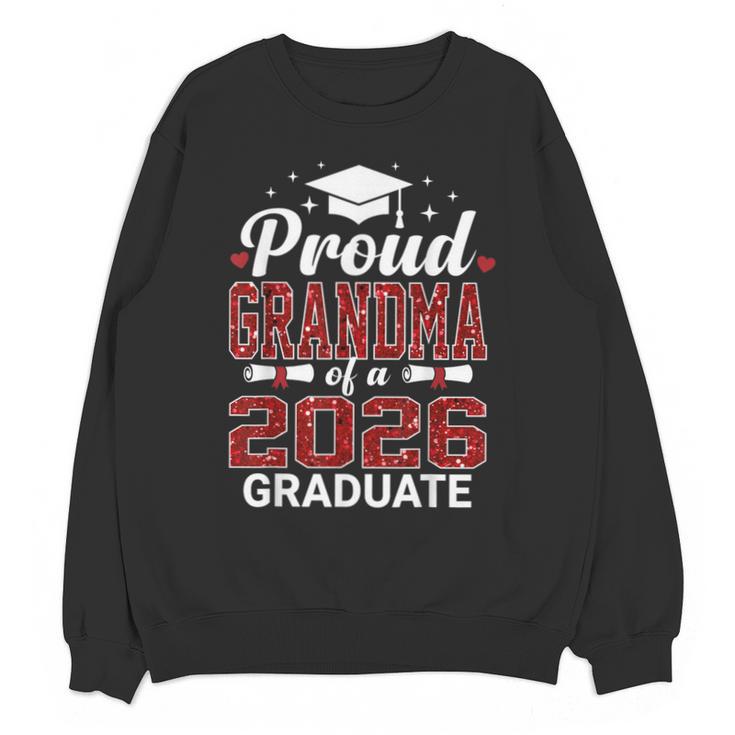 Proud Grandma Of A 2026 Graduate Class Of Graduation Unisex Sweatshirt