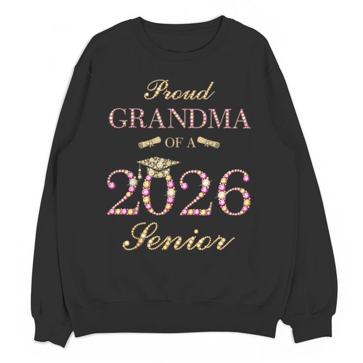Proud Grandma Of A 2026 Senior Graduate Graduation Unisex Sweatshirt