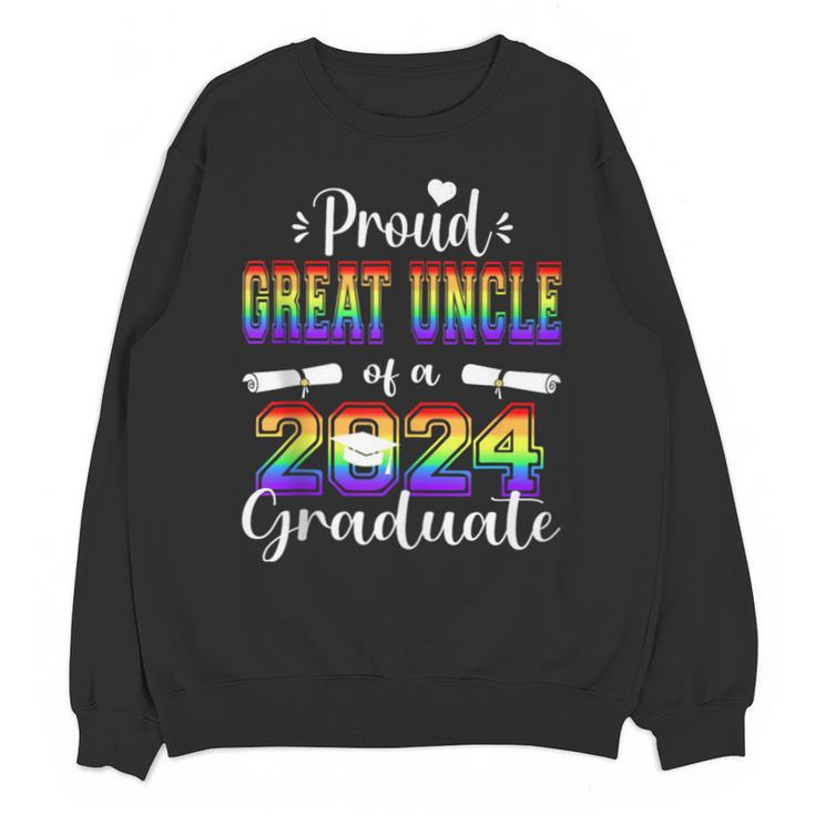 Proud Great Uncle Of 2024 Graduate Class 2024 Graduation Unisex Sweatshirt