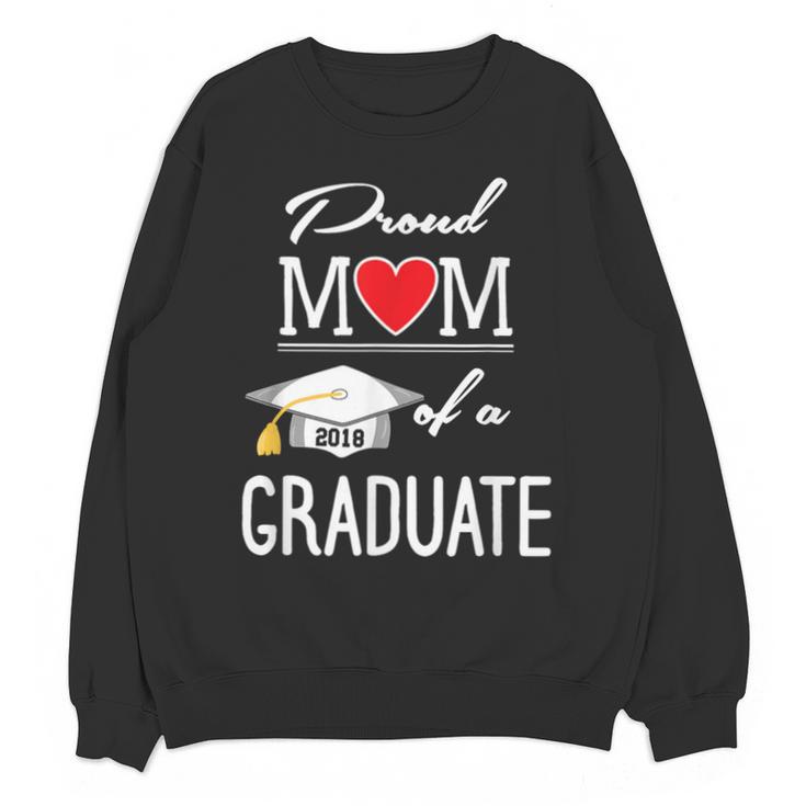 Proud Mom Of A High School Graduation Senior Mom Shirt Unisex Sweatshirt