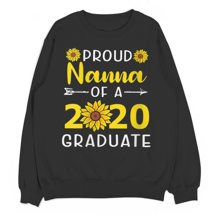 Proud Nanna Of 2020 Graduate Class Of 2020 Graduation Unisex Sweatshirt