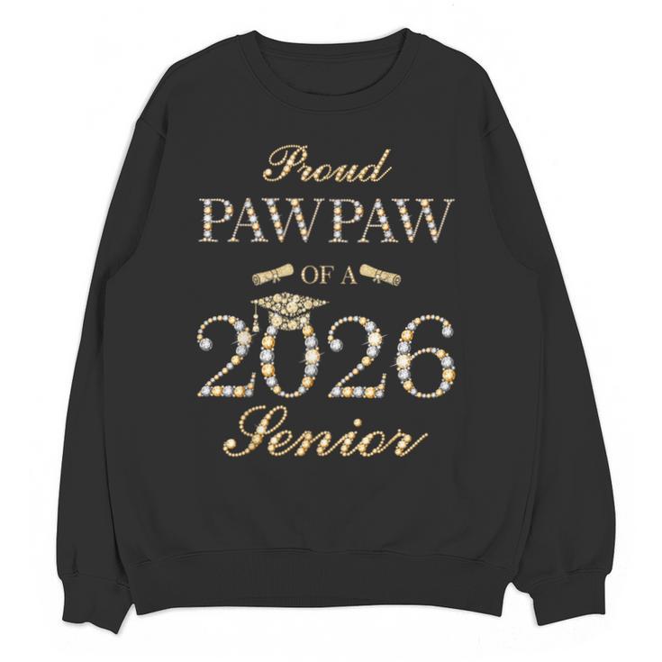 Proud Pawpaw Of A 2026 Senior Graduate Graduation Unisex Sweatshirt