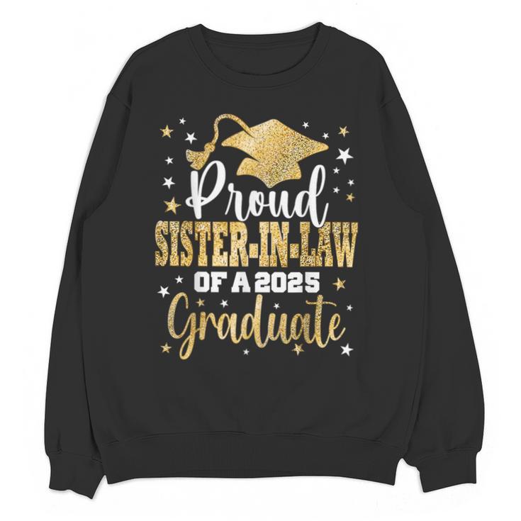 Proud Sister-In-Law Of Class 2025 Graduate Senior Graduation Unisex Sweatshirt