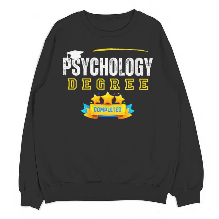 Psychology Degree Graduation Senior Celebration Grad Party Unisex Sweatshirt