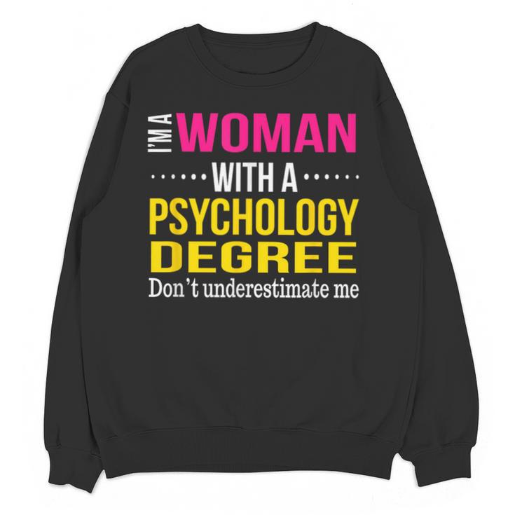 Psychology Degree Major Graduation 2024 Psychologist PsyD Unisex Sweatshirt