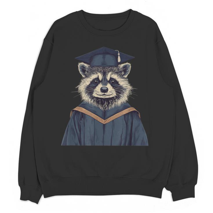 Raccoon Graduation Unisex Sweatshirt