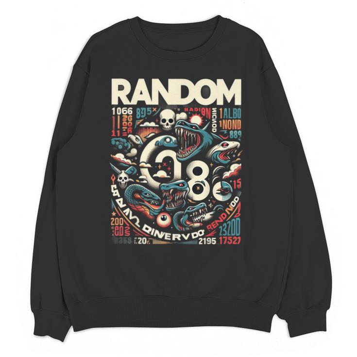 Random Cartoon Memory Unisex Sweatshirt