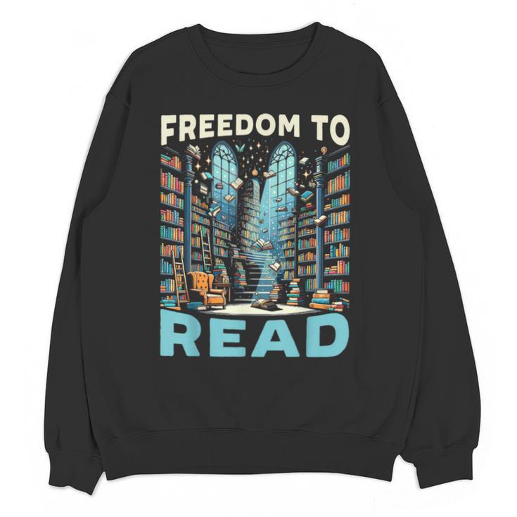Read Banned Books Bookworm Book Lover Reading Literature Unisex Sweatshirt