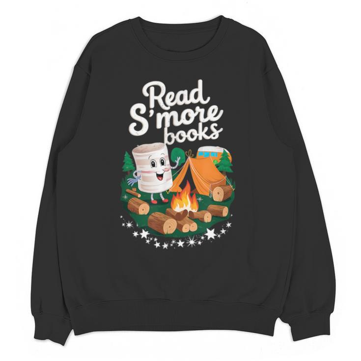 Read S'More Books Around Campfire National Book Week Unisex Sweatshirt