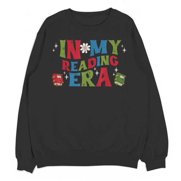In My Reading Era Read Book Librarian Teacher Men Women Kids Unisex Sweatshirt