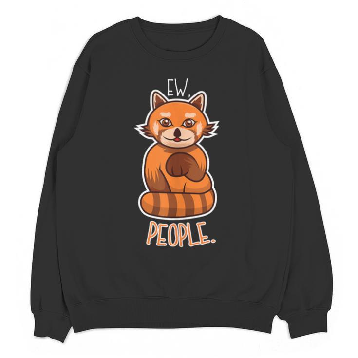 Red Panda Introvert For Red Pandas Fan Unisex Sweatshirt