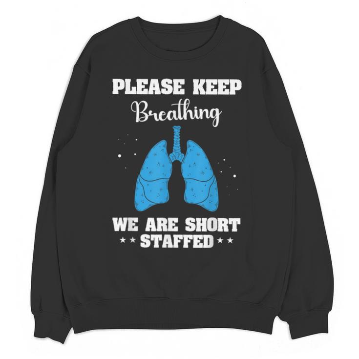 Respiratory Therapist Appreciation RT School Graduation Unisex Sweatshirt