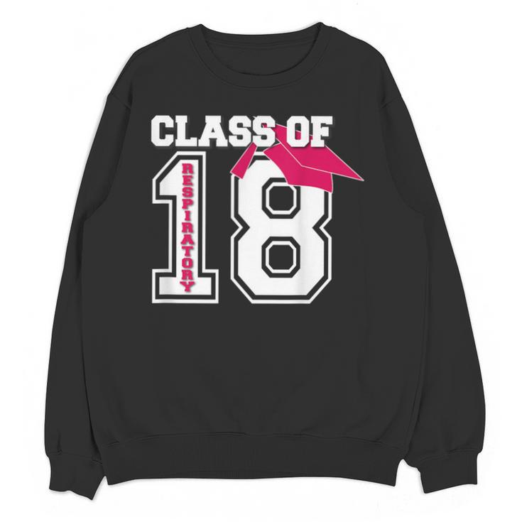 Respiratory Therapist Graduation Class Of 2018 Women RT Unisex Sweatshirt