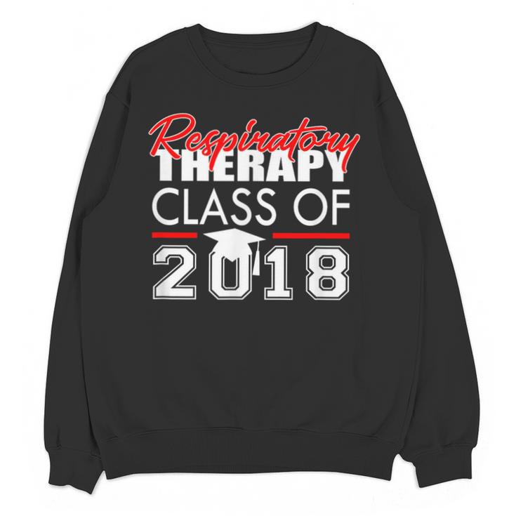 Respiratory Therapy Class Of 2018 Graduation Shirt Women Men Unisex Sweatshirt