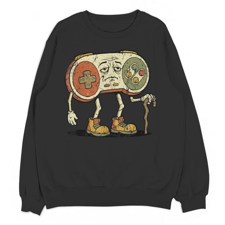 Retro Gamer 80s 90s Gaming Nostalgia Video Game Men Unisex Sweatshirt