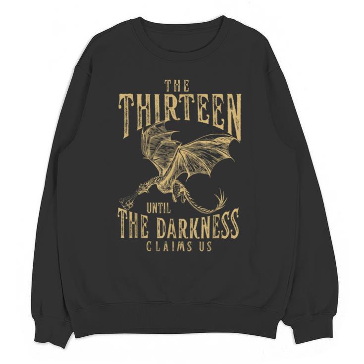Retro Vintage The Thirteen Until The Darkness Claims Us Book Unisex Sweatshirt