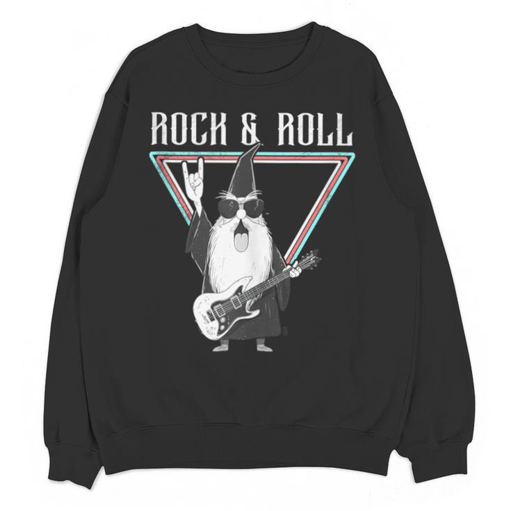 Rock & Roll Wizard Music Nostalgia Unisex Sweatshirt
