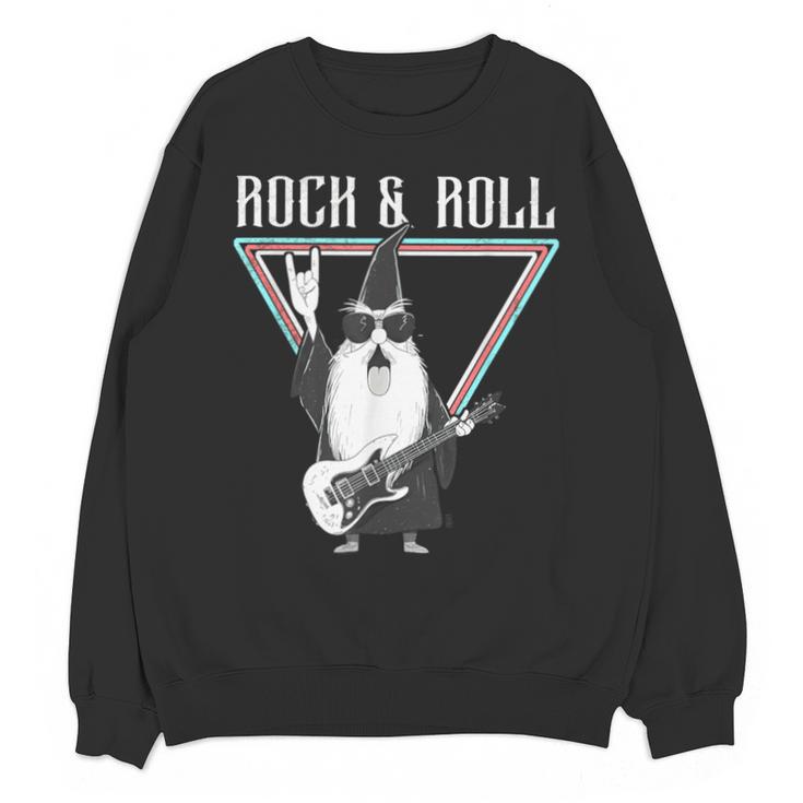 Rock & Roll Wizard Music Nostalgia Unisex Sweatshirt
