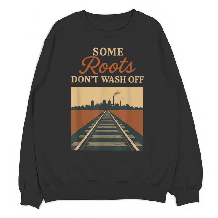 Rust Belt Midwest Nostalgia Steel Town Working Class Pride Unisex Sweatshirt
