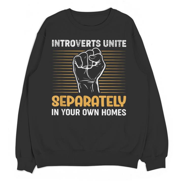 Sarcastic Anti Social Introvert Social Interaction Unisex Sweatshirt