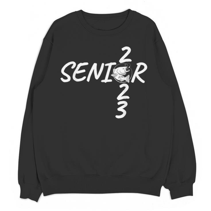 Senior 2023 Fishing Graduation Unisex Sweatshirt