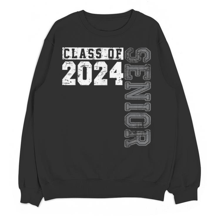 Senior 2024 Class Of 2024 Seniors Graduation 2024 Senior 24 Unisex Sweatshirt