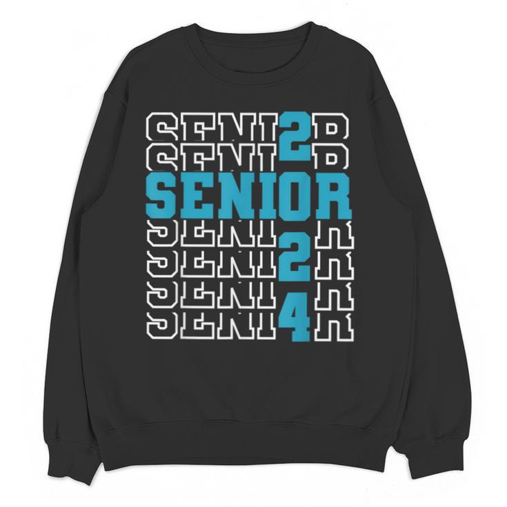 Senior 2024 Graduation Class Of 2024 Senior Boys Girls Unisex Sweatshirt
