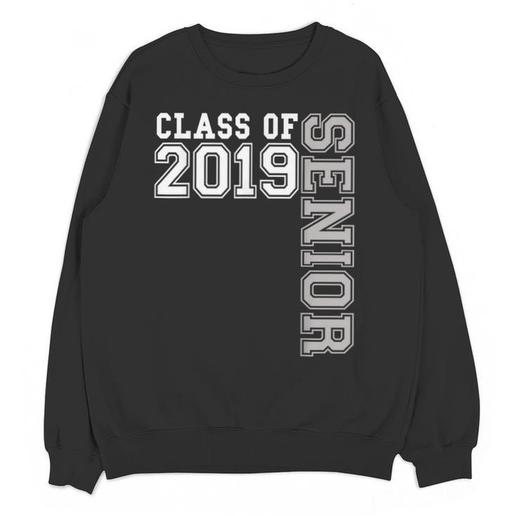Senior Class Of 2019 19 Shirt High School Graduation Unisex Sweatshirt