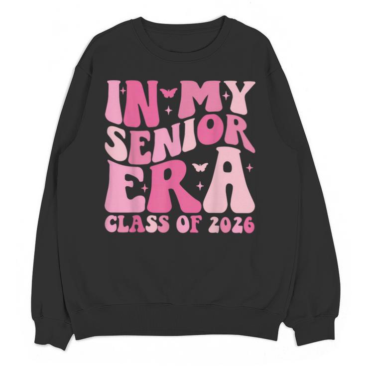 In My Senior Era Class Of 2026 Retro Senior 2026 Graduation Unisex Sweatshirt