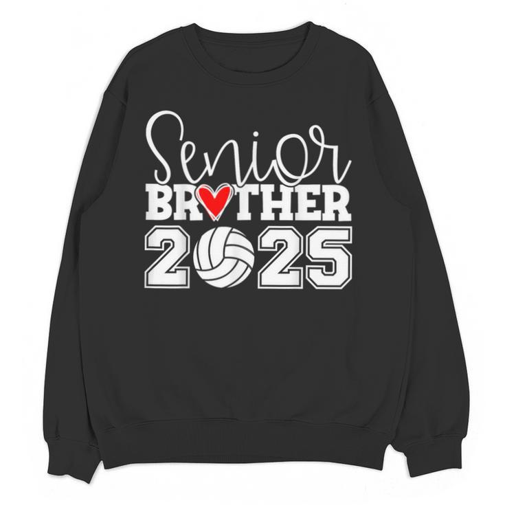 Senior Volleyball Brother 2025 Class Of 2025 Graduation Unisex Sweatshirt