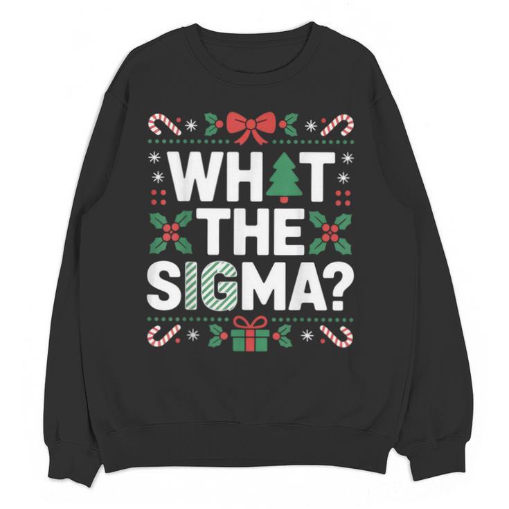 What The Sigma Christmas Party Outfit For Introverts Unisex Sweatshirt