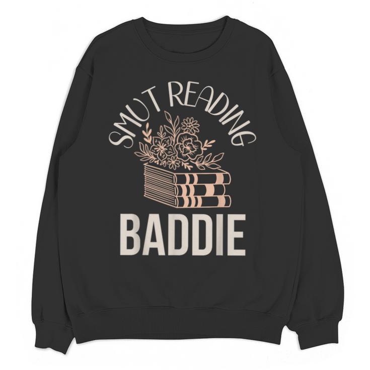 Smutty Book Merch Women Smut Reading Baddie Read Fairy Tales Unisex Sweatshirt