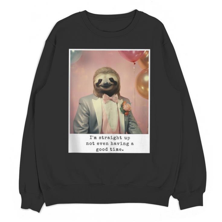 Social Anxiety Not Having A Good Time Socializing Introvert Unisex Sweatshirt