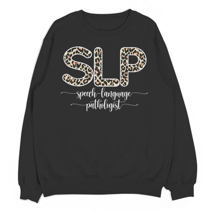 Speech Therapy Graduation For CCC-SLP Therapist Unisex Sweatshirt