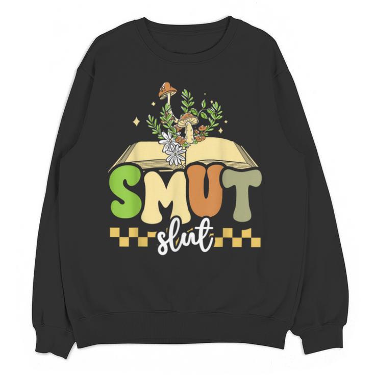 Spicy Book Lover Smut Slut Romance Reading Librarian Unisex Sweatshirt