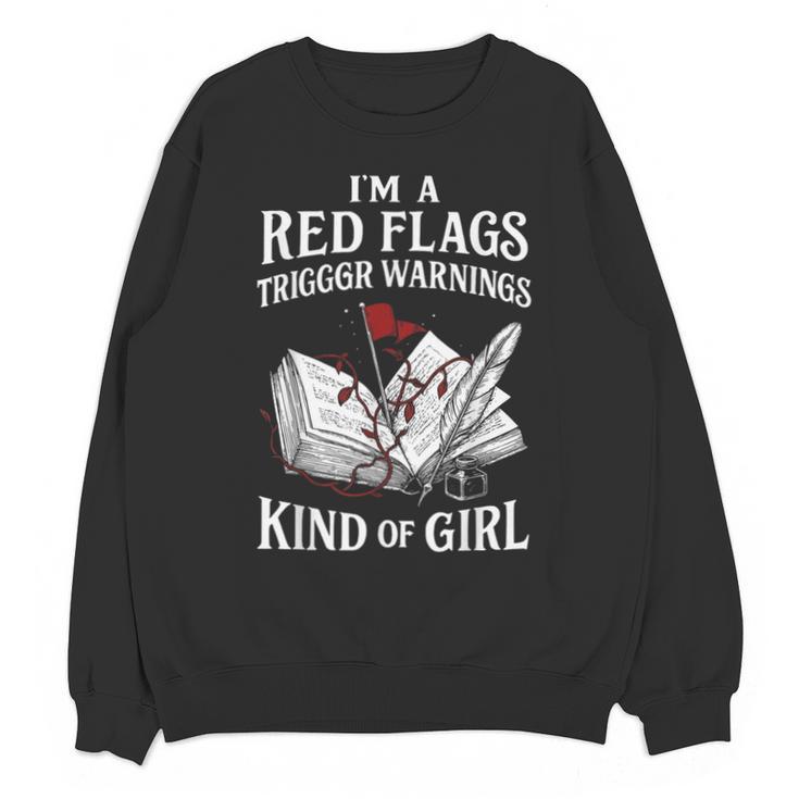 Spicy Book Reader Morally Gray Dark Romance Bookish Unisex Sweatshirt